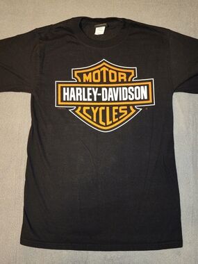 Old Dominion Harley Davidson T-Shirt, Fredericksburg VA, Size Small